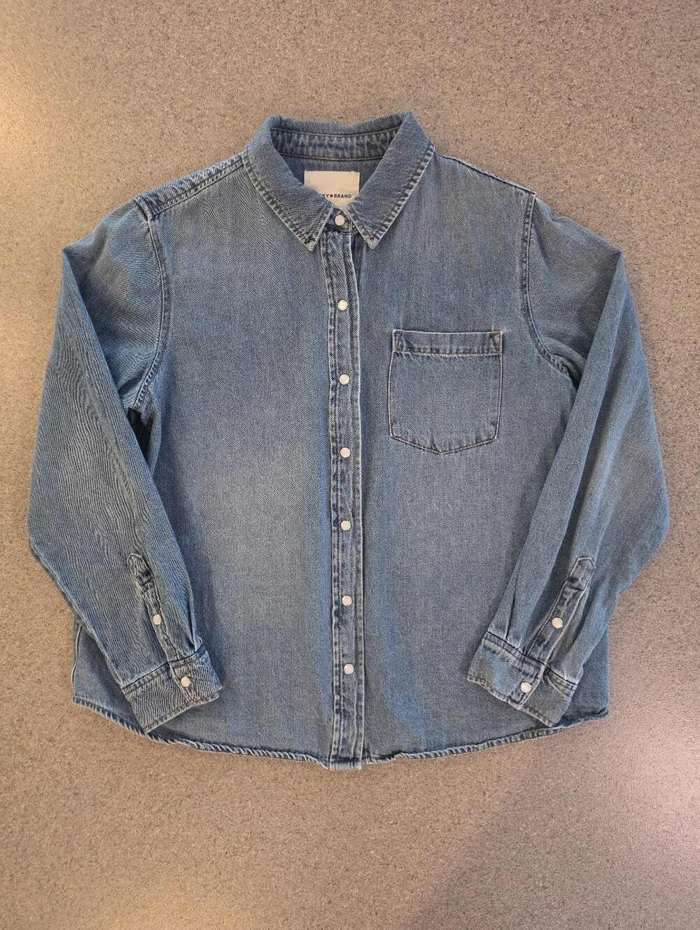 Lucky Brand Denim Button Down